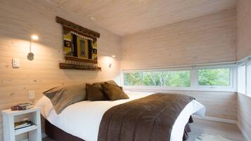 1 slaapkamer, luxe beddengoed, individueel gedecoreerd