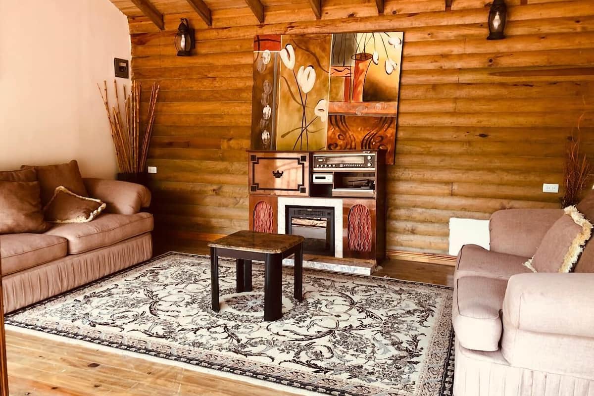 32-inch flat-screen tv with cable channels, tv