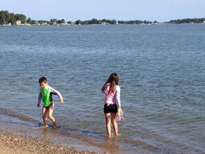 Ligstoelen, strandlakens