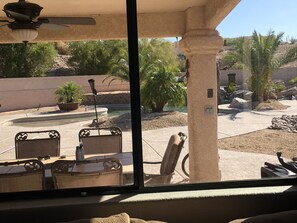 Outdoor dining - Resort style backyard (Lake Havasu City)