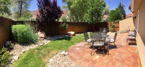 In Town Near Main Street!  Single Level With Garage - Private Gated Yard