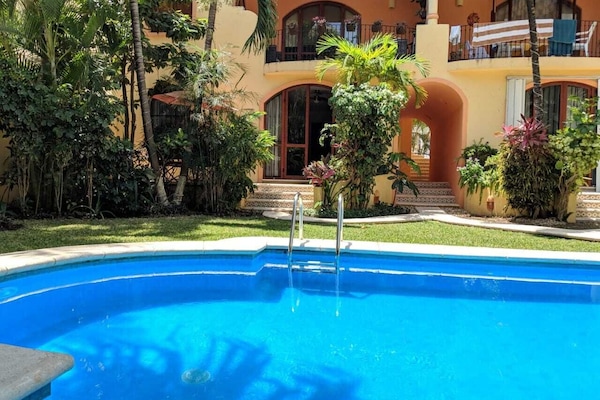 Welcome! Open door on lower-left is ours. The View is amazing! Relax. Enjoy...