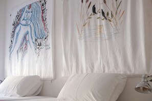 2 bedrooms, iron/ironing board, travel crib, free WiFi
