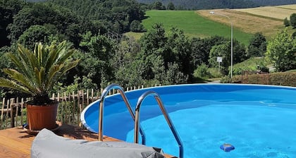 Bright vacation apartment at Landhof Rothenberg - with views of meadows and forests