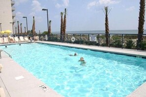 Indoor pool, a heated pool