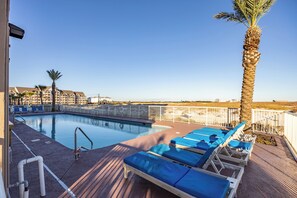 Indoor pool, a heated pool