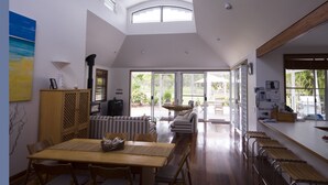 House, 5 Bedrooms | Living area - Beach Stone House (Noosa North Shore)
