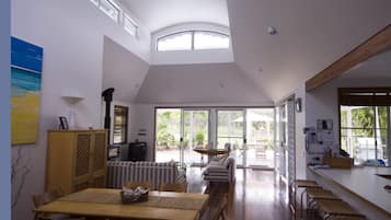House, 5 Bedrooms | Living area | Flat-screen TV, fireplace, DVD player