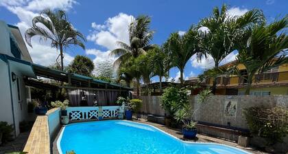 Grande villa privatif ,piscine ,
2 @ 8 voy proche plage.complexe tout confort.