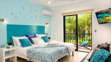 6 bedrooms, in-room safe, iron/ironing board, free WiFi