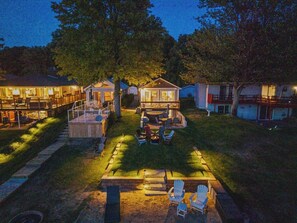 Terrace/patio - Lake House: Pontoon Rent l +Hot Tub + Dogs Ok (Twin Lake)