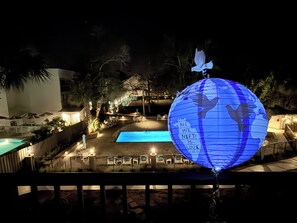 Indoor pool, outdoor pool