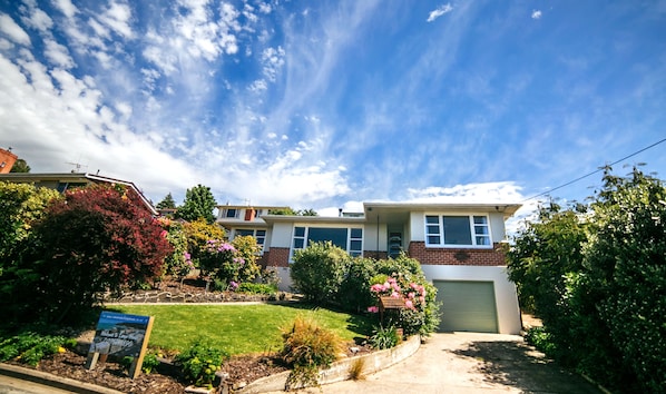 Fassade der Unterkunft