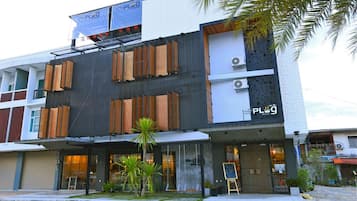 Façade de l’hébergement