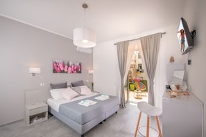 Superior Double or Twin Room, Terrace, City View