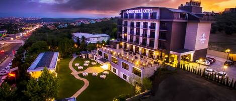 Uitzicht op strand/zee