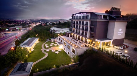 Aerial view. Heybeli Otel Bursa