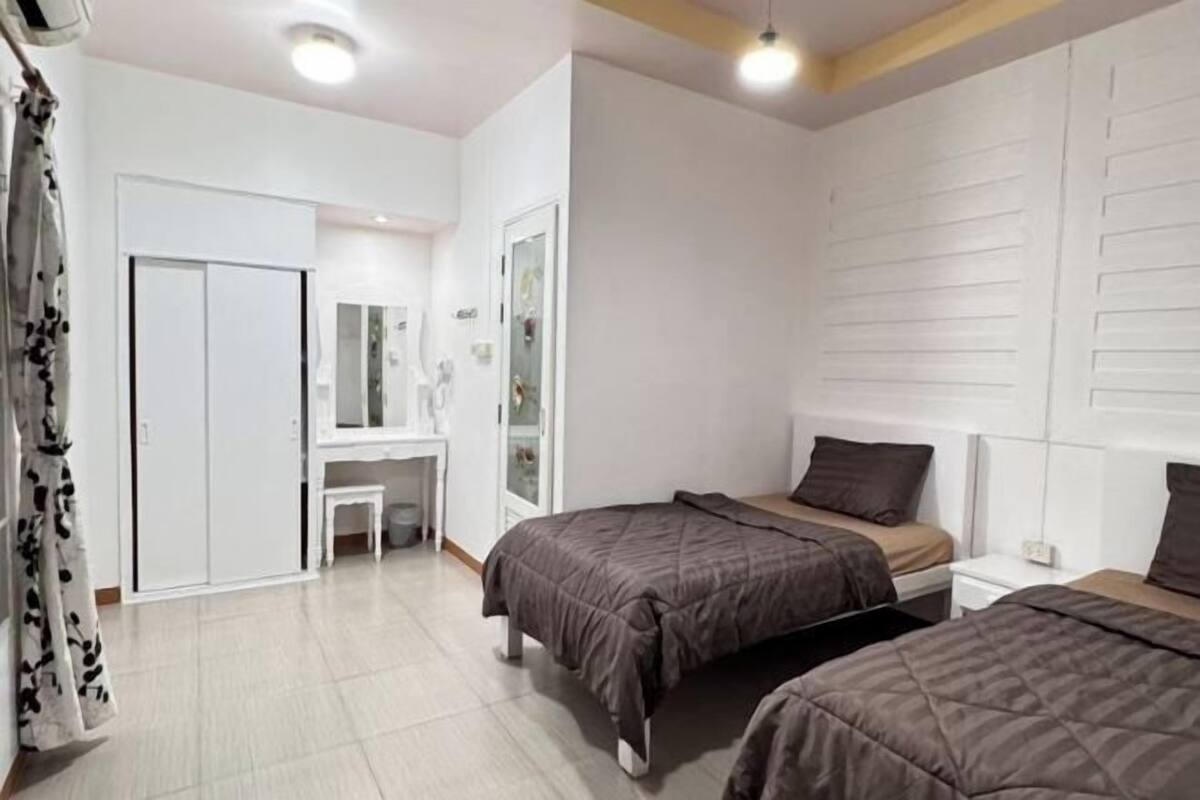 Blackout drapes, rollaway beds (surcharge), WiFi (free), bed sheets