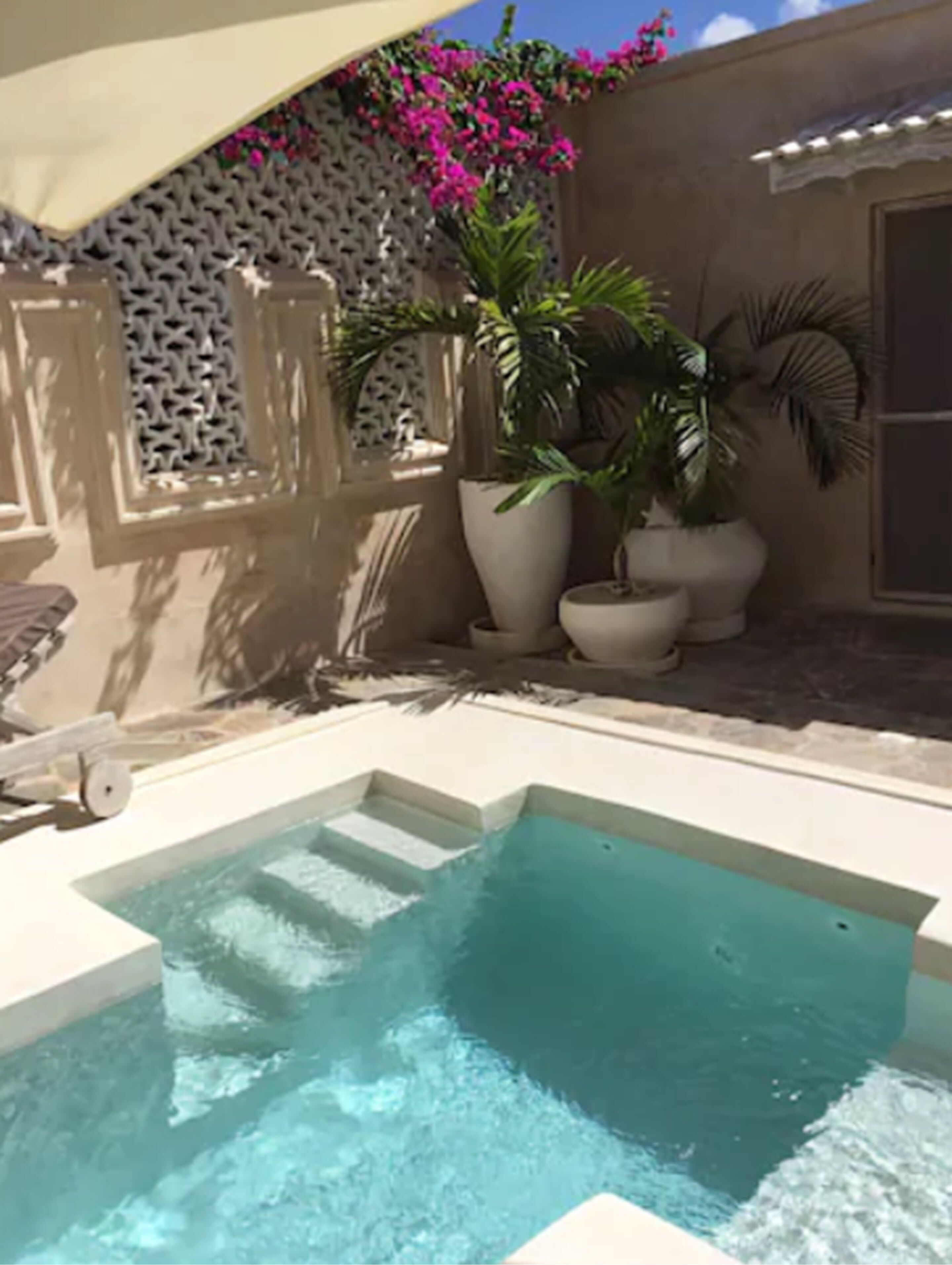 family suite, 2 bedrooms, private pool | terrace/patio