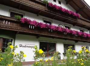 Fassade der Unterkunft
