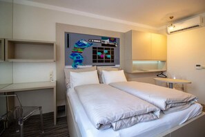 1 bedroom, Egyptian cotton sheets, premium bedding - Smarthotel Nezvalova Archa (Olomouc)