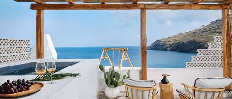 Master Suite Panoramic Sea View Hot Tub | View from room