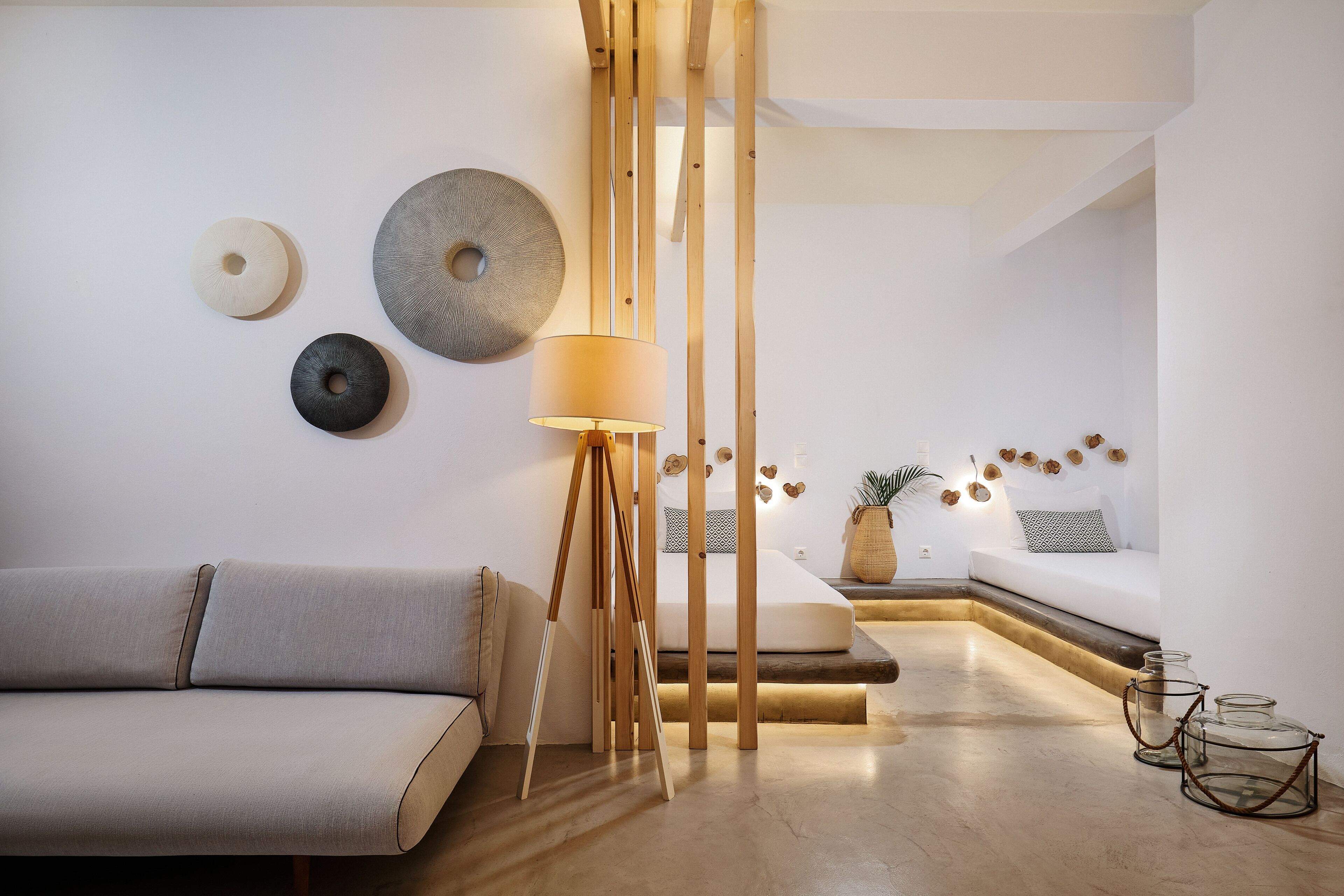 master suite panoramic sea view hot tub | living area | lcd tv