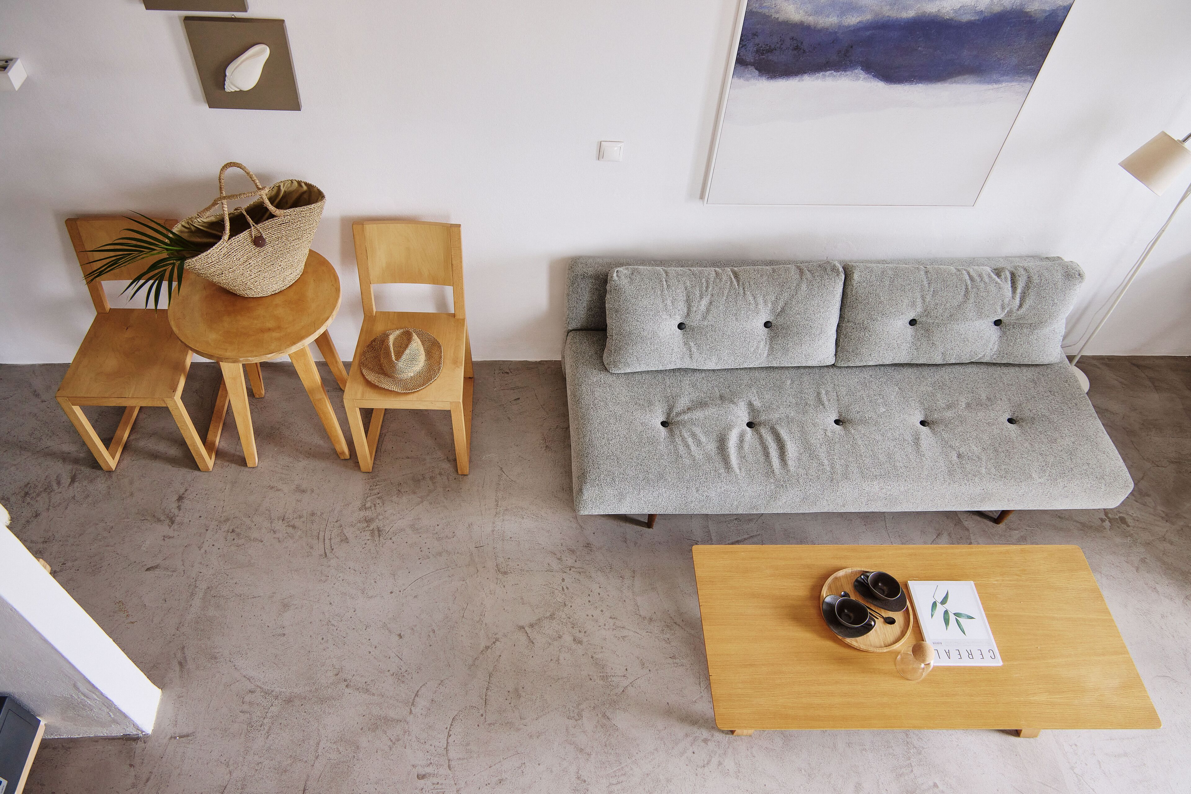 traditional style suite panoramic sea view hot tub | living area | lcd tv