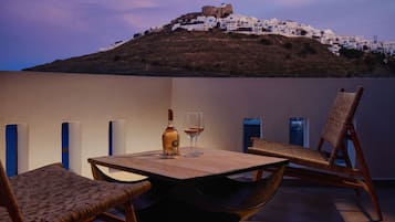 Suite Deluxe, vista al mar (Panoramic) | Terraza o patio
