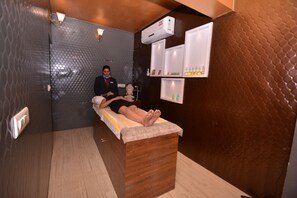 Body treatments, body wraps, body scrubs, facials