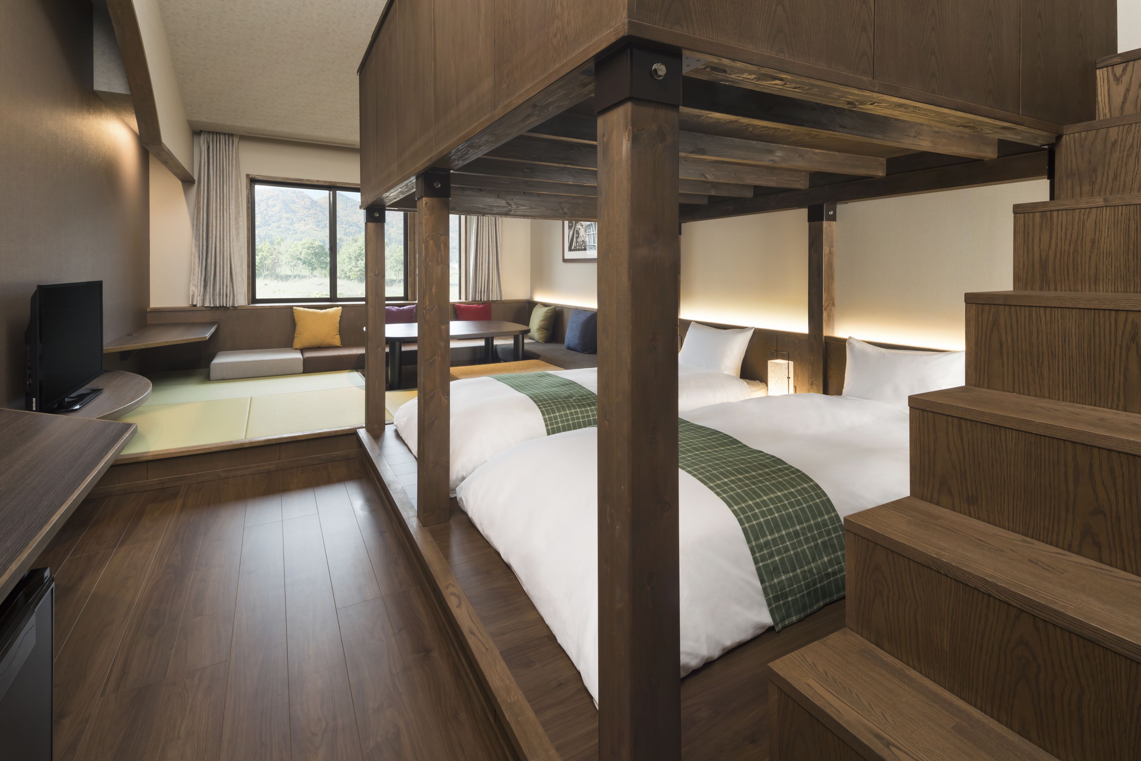 ห้องทราดิชันนัล (Japanese Style, with Loft, FA4) | มินิบาร์, ตู้นิรภัยในห้องพัก, Wi-Fi ฟรี