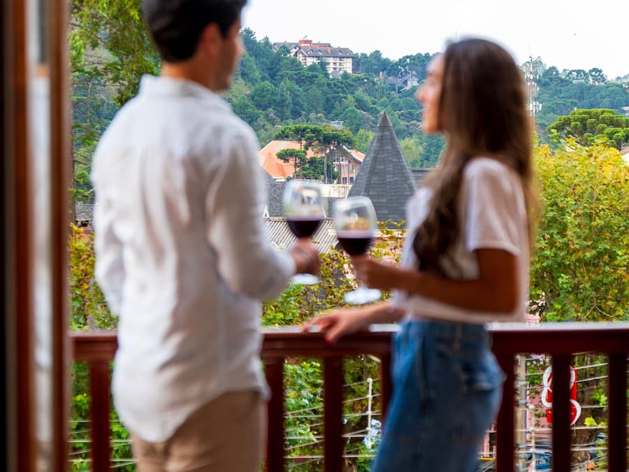 Pemandangan bandar dari hartanah