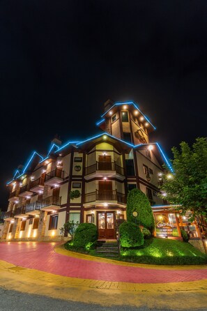 Façade de l’hébergement