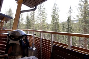 Departamento, 1 habitación, sauna | Balcón