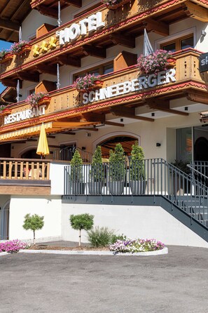 Façade de l’hébergement