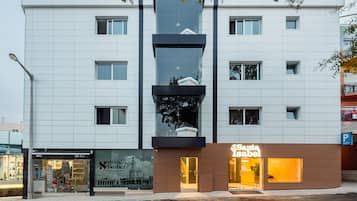Fassade der Unterkunft