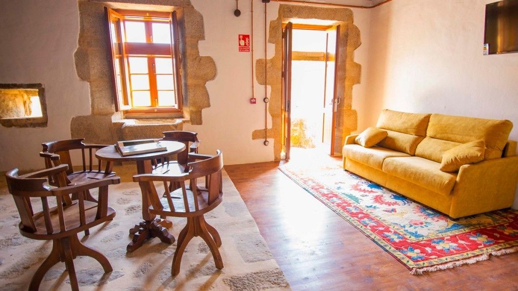 Zona de estar del vestíbulo