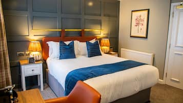 Classic-dobbeltværelse | Skrivebord, strygejern/strygebræt, gratis Wi-Fi, sengetøj