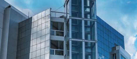 Façade de l’hébergement