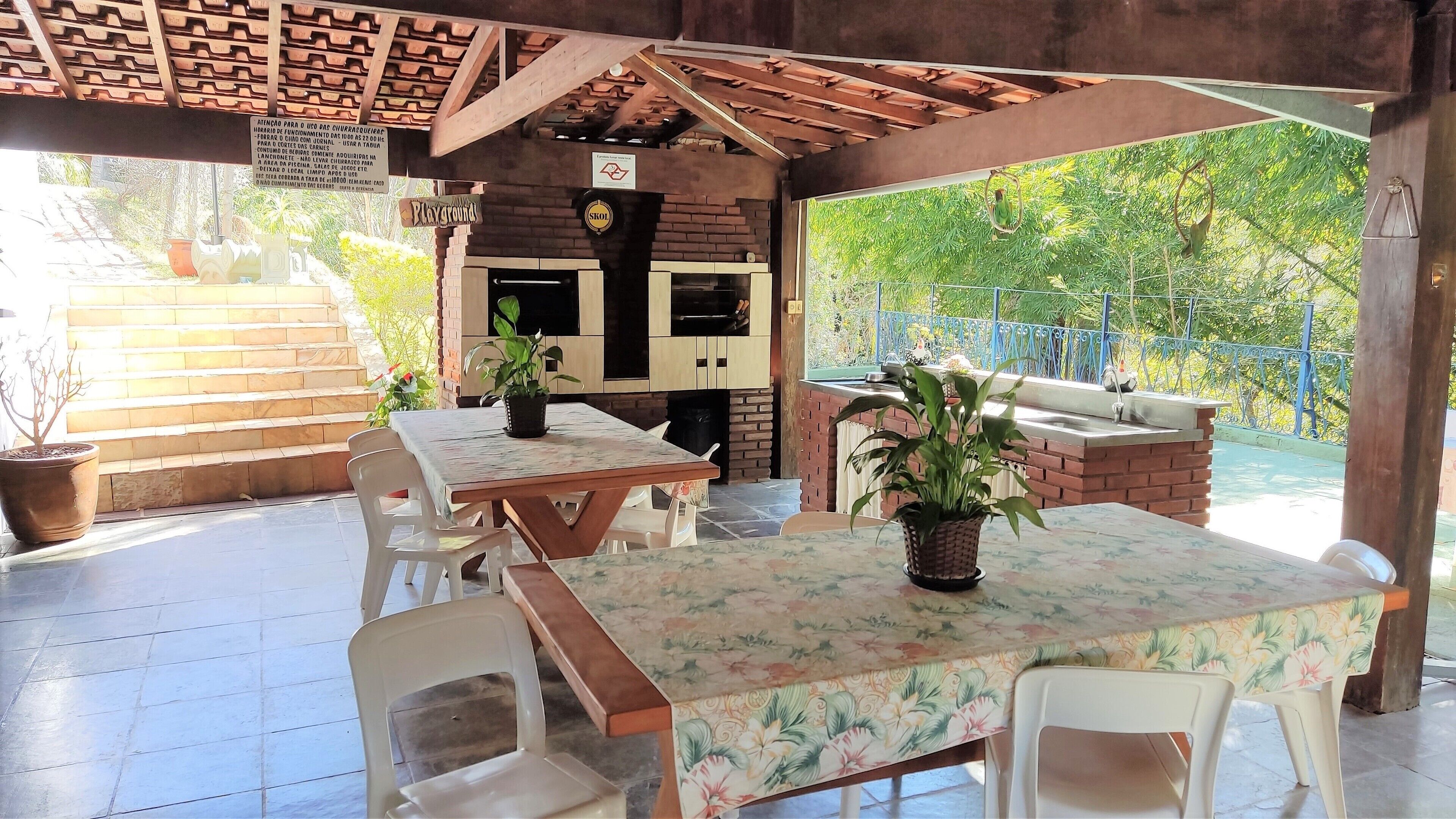 Área para churrasco/piquenique
