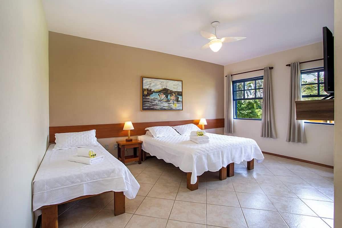 Quarto standard (Morada Das Aguas) | Free WiFi, bed sheets