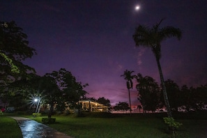 Front of property – evening/night