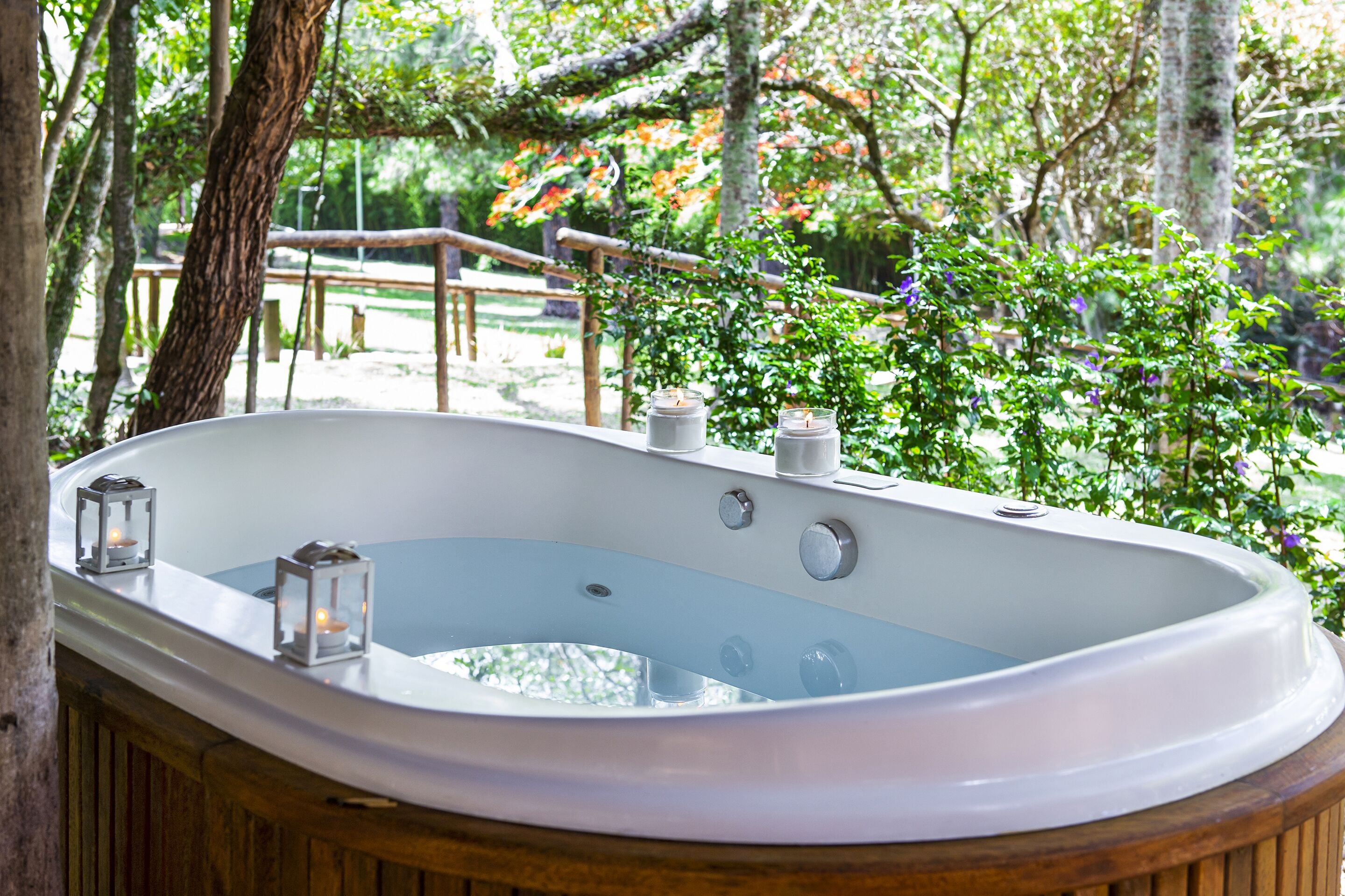 Luxury-Ferienhütte (Morada do Bosque com Ôfuro) | Eigener Whirlpool