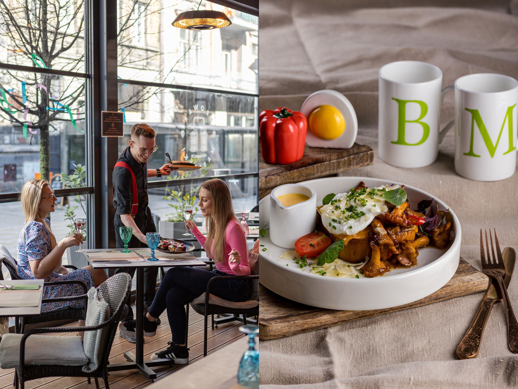 daily buffet breakfast (pln 80 per person)