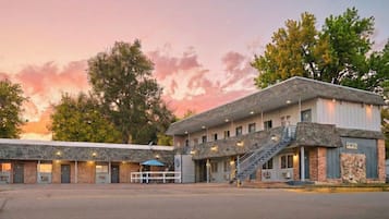 Façade de l’hébergement