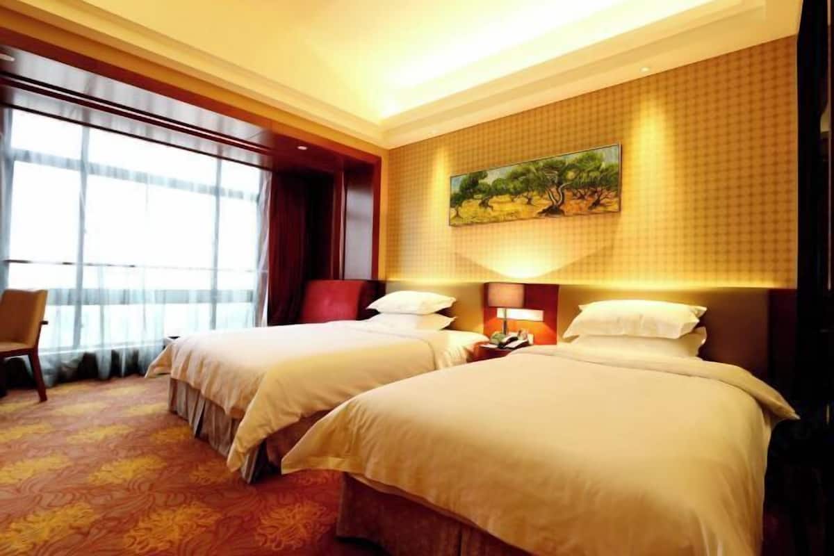 Minibar, desk, blackout curtains, soundproofing