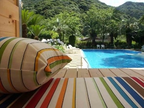 Seasonal outdoor pool