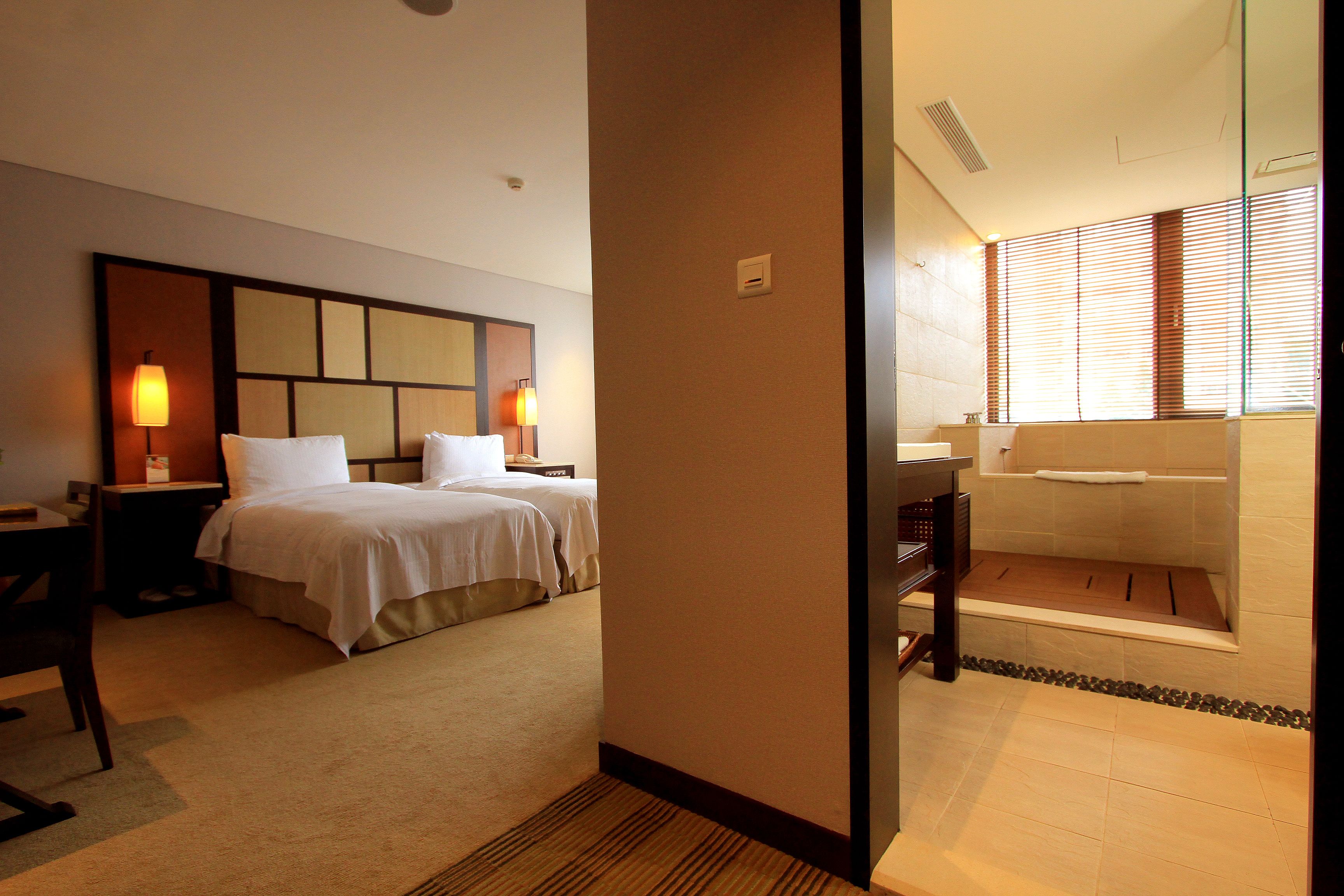 deluxe twin room | 1 bedroom, free minibar, in-room safe, free wifi