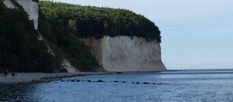 Old renovated farmhouse, ca.1840, high quality furnishings with Bodden view