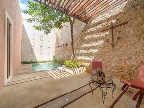 Property grounds - Casa Osito, Santiago Architectural Masterpiece (Centro)